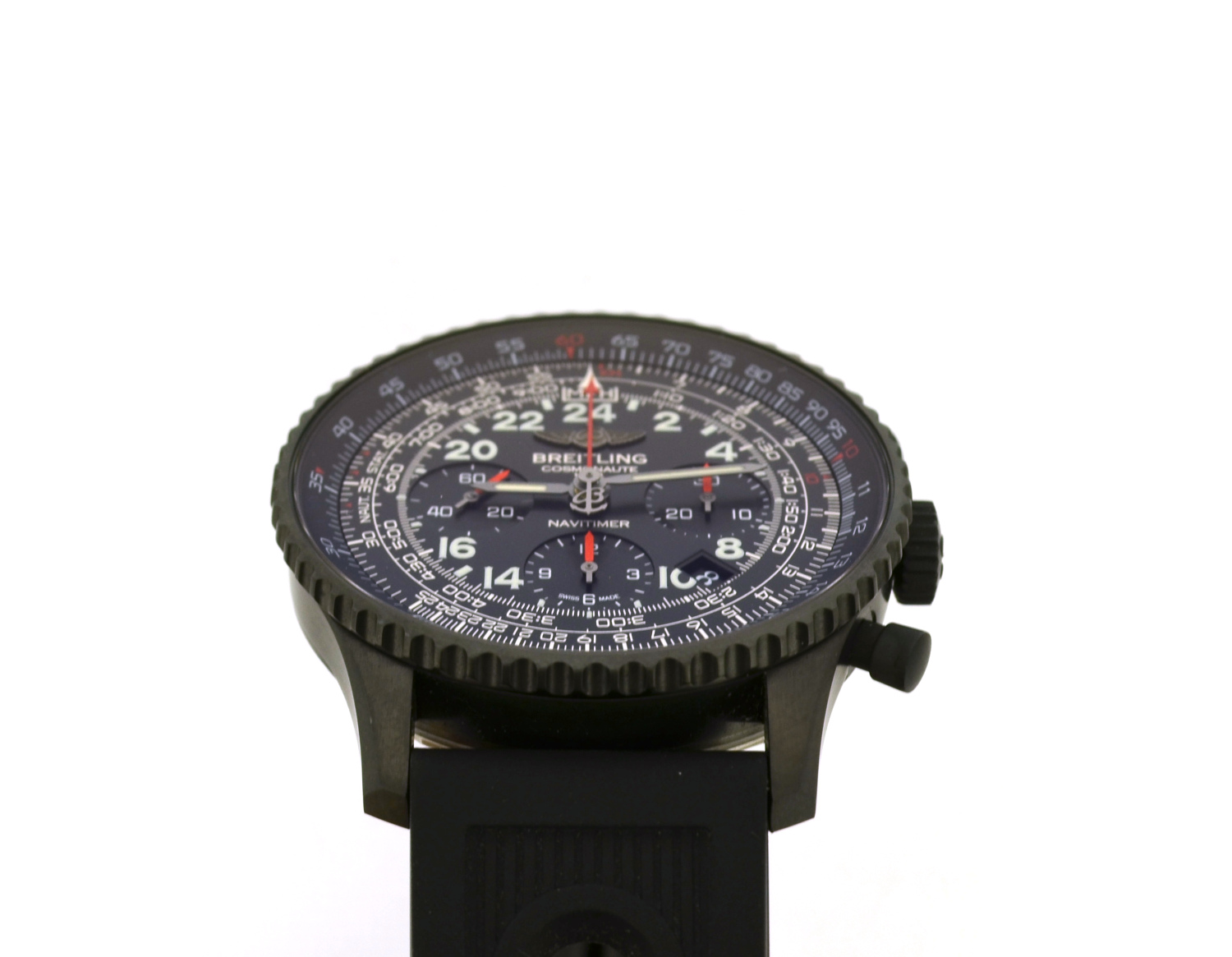 Breitling navitimer cosmonaute blacksteel hotsell